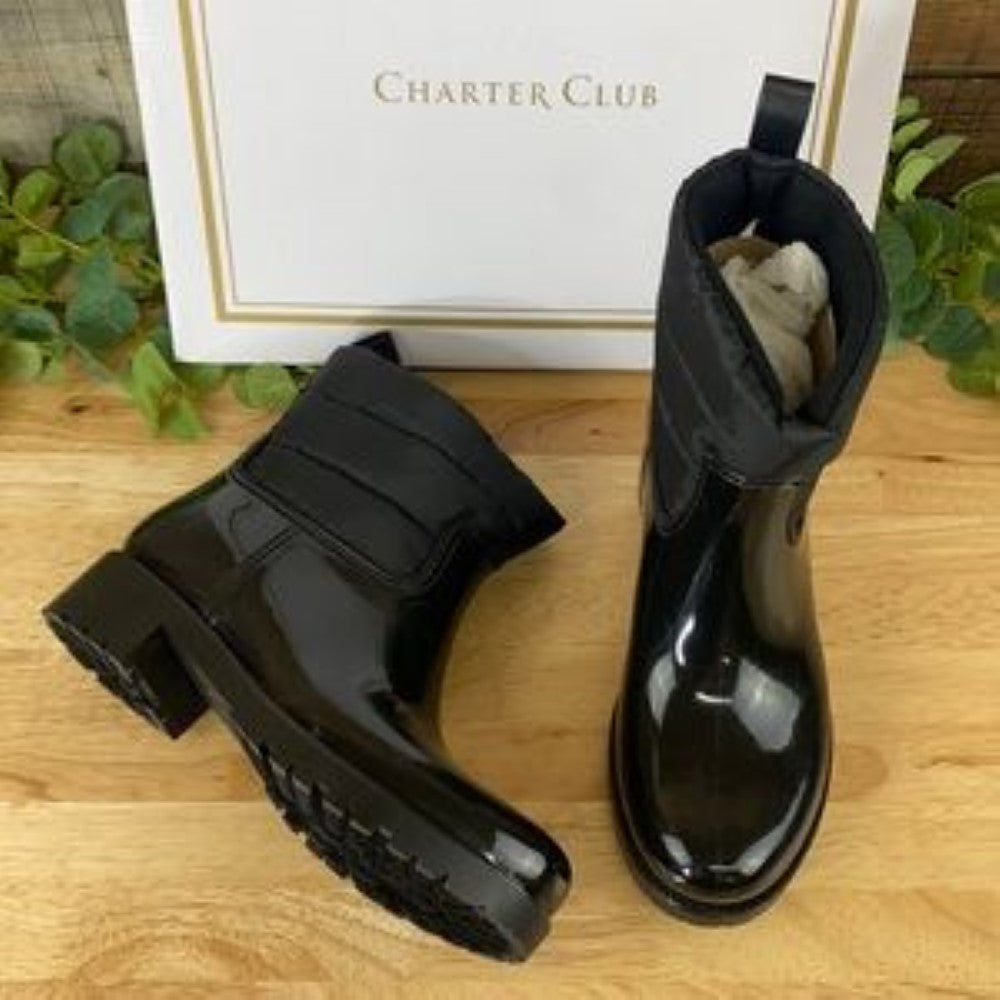 Charter club rain on sale boots